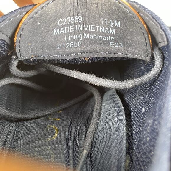 Cole Haan 2.Zerogrand Men’s Size 11.5 M Blue Stitchlite Oxford Casual Dress Shoe - Picture 9 of 9